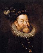 AACHEN, Hans von Portrait of Emperor Rudolf II oil on canvas